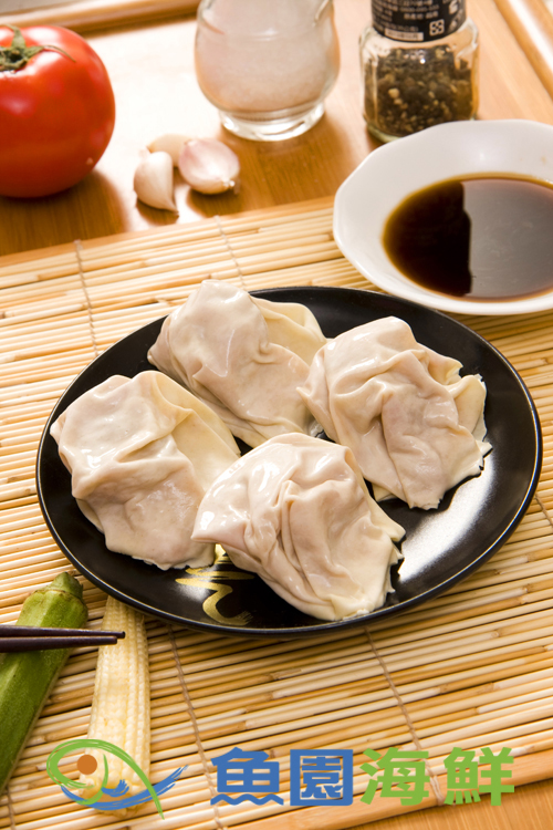 【魚園海鮮】手工花枝大餛飩